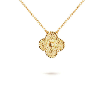[Novalux]15MM CLOVER FLOWER PENDANT NECKLACE COLLECTION