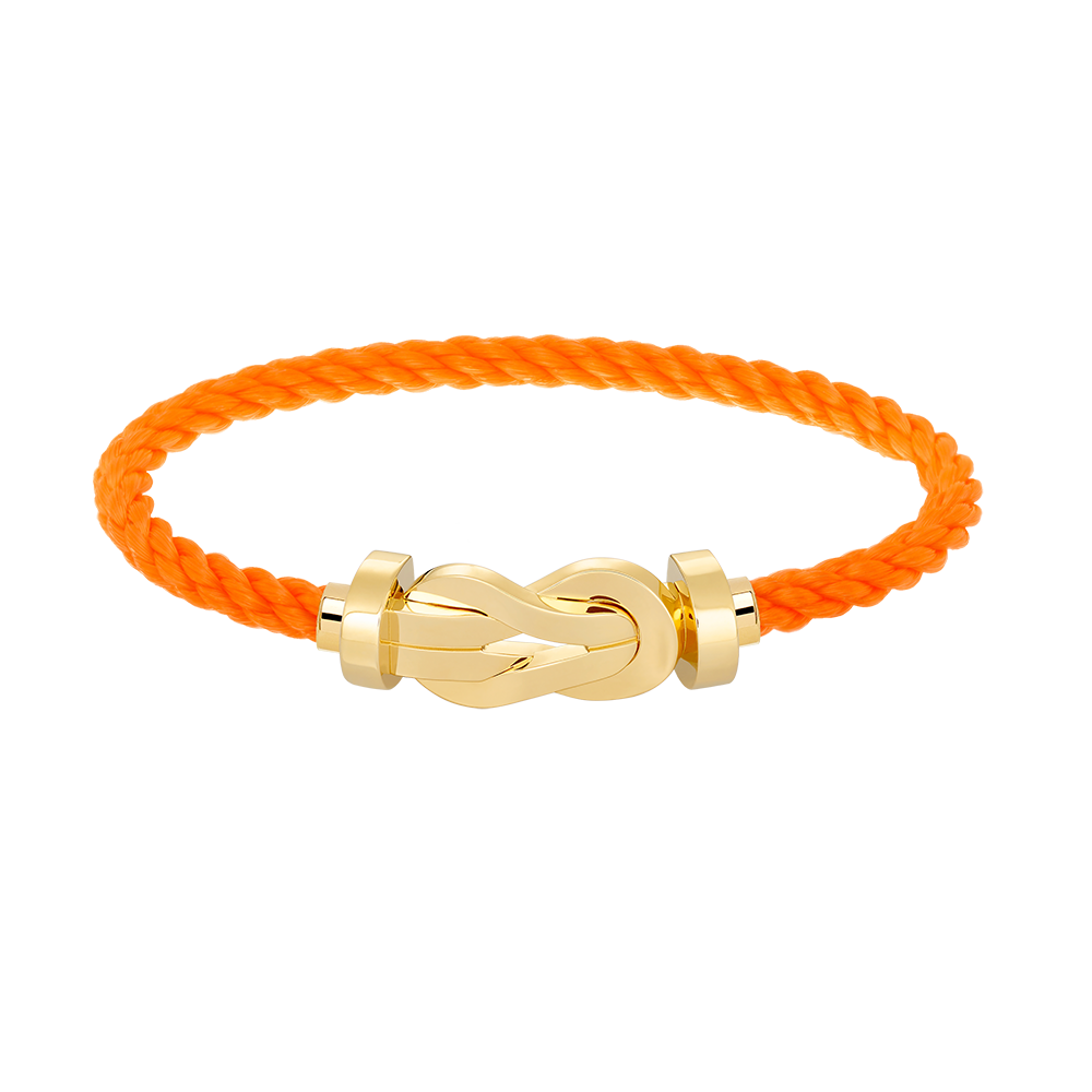 [Novalux]LARGE 8-FIGURE BUCKLE BRACELET - GOLD