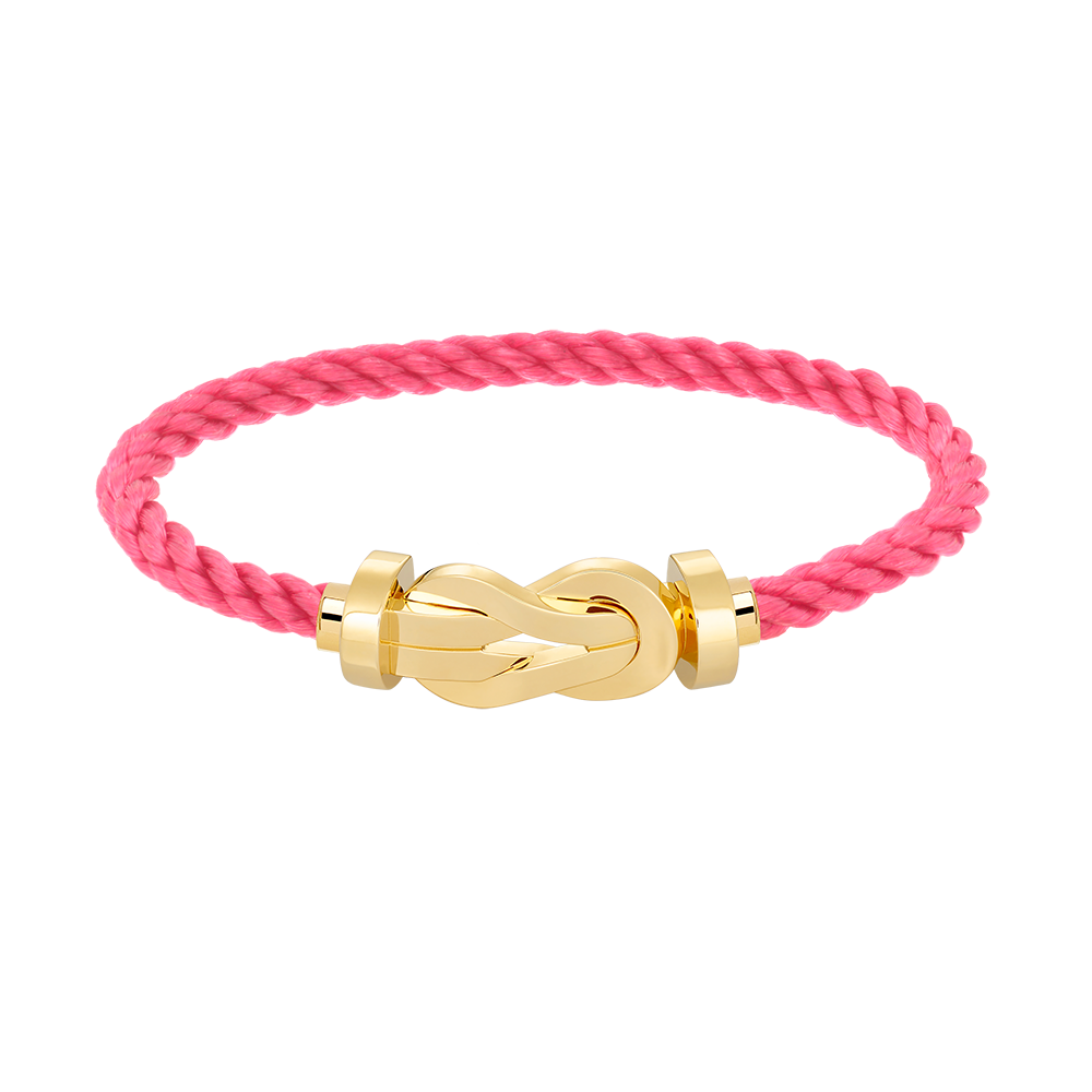 [Novalux]LARGE 8-FIGURE BUCKLE BRACELET - GOLD
