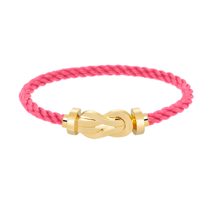 [Novalux]LARGE 8-FIGURE BUCKLE BRACELET - GOLD