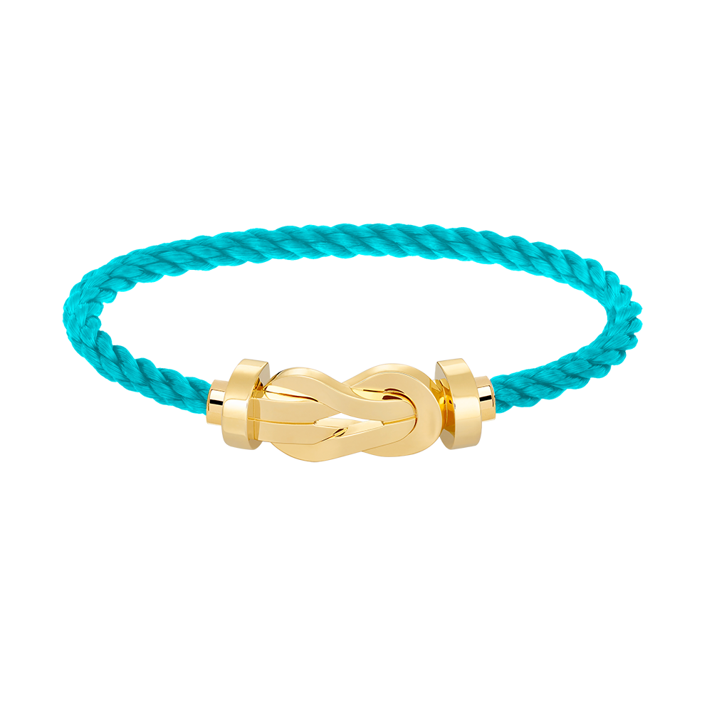 [Novalux]LARGE 8-FIGURE BUCKLE BRACELET - GOLD