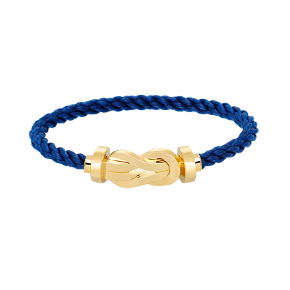 [Novalux]LARGE 8-FIGURE BUCKLE BRACELET - GOLD