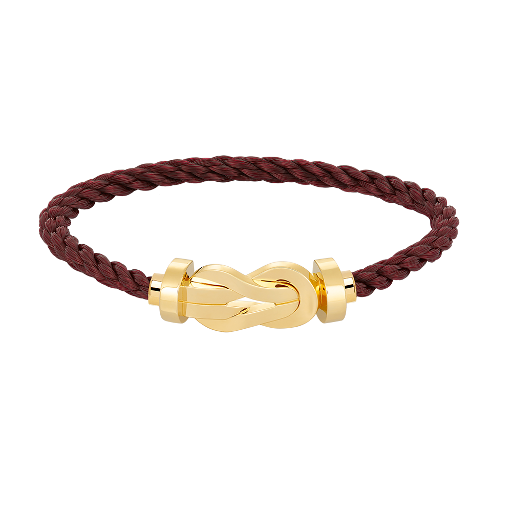 [Novalux]LARGE 8-FIGURE BUCKLE BRACELET - GOLD