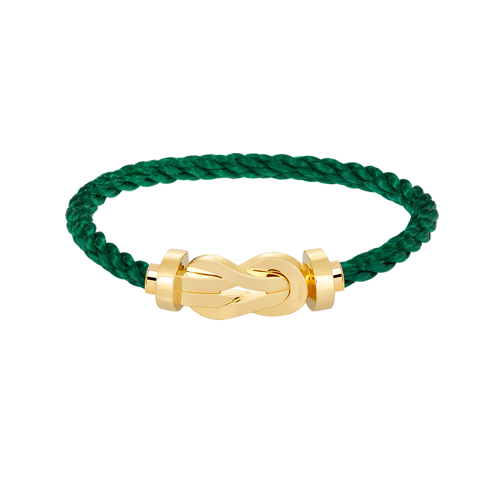[Novalux]LARGE 8-FIGURE BUCKLE BRACELET - GOLD