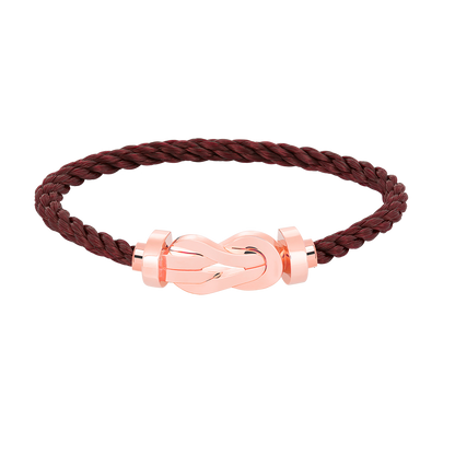 [Novalux]LARGE 8-FIGURE BUCKLE BRACELET - ROSE GOLD