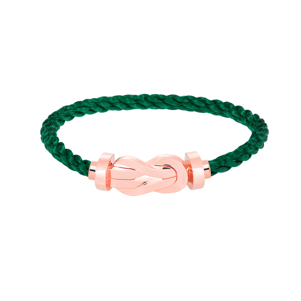 [Novalux]LARGE 8-FIGURE BUCKLE BRACELET - ROSE GOLD