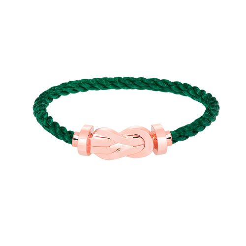 [Novalux]LARGE 8-FIGURE BUCKLE BRACELET - ROSE GOLD