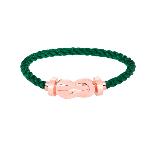 [Novalux]LARGE 8-FIGURE BUCKLE BRACELET - ROSE GOLD