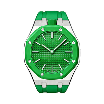 [Novalux]ROYAL OAK POP EXCLUSIVE STEEL CASE & SILICONE STRAP