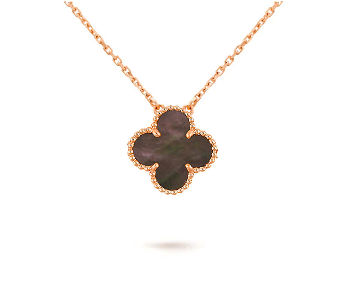 [Novalux]15MM CLOVER FLOWER PENDANT NECKLACE COLLECTION