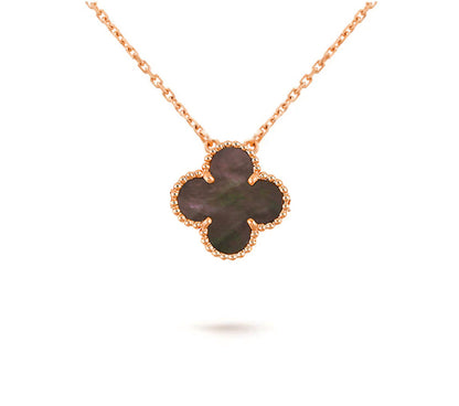[Novalux]15MM CLOVER FLOWER PENDANT NECKLACE COLLECTION