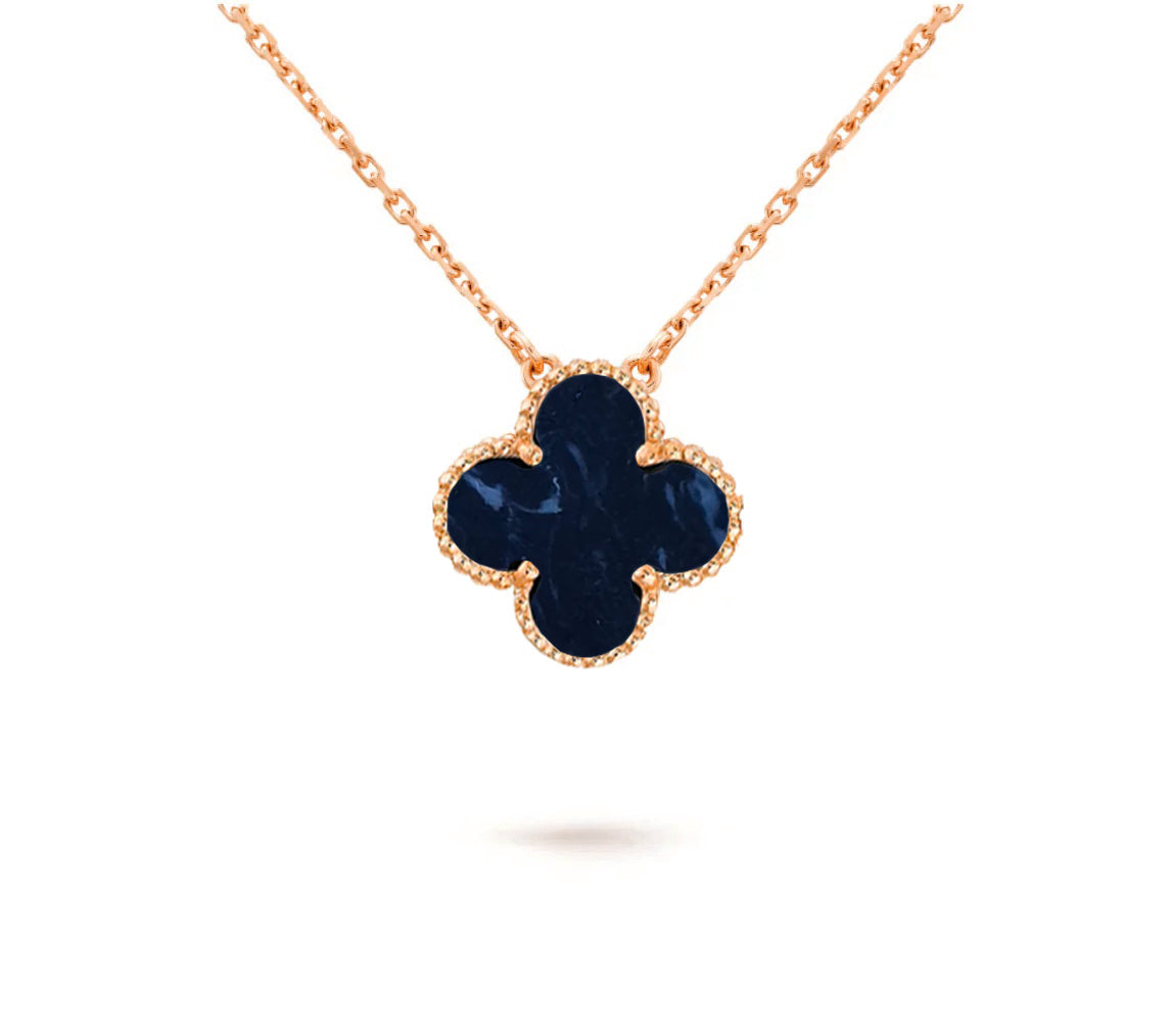 [Novalux]15MM CLOVER FLOWER PENDANT NECKLACE COLLECTION
