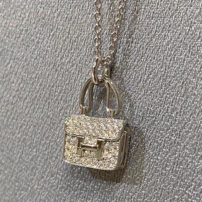 [Novalux]CONSTANCE PEDANT DIAMOND NECKLACE