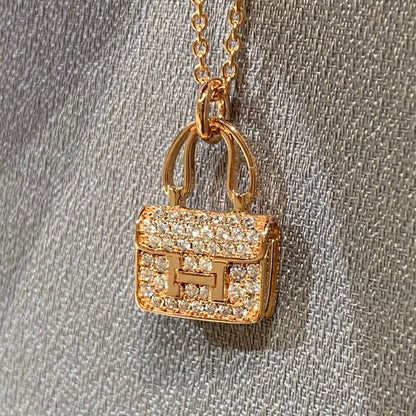 [Novalux]CONSTANCE PEDANT DIAMOND NECKLACE