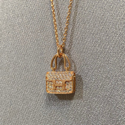 [Novalux]CONSTANCE PEDANT DIAMOND NECKLACE