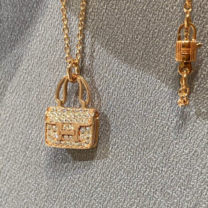 [Novalux]CONSTANCE PEDANT DIAMOND NECKLACE