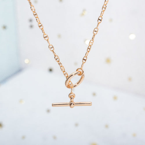 [Novalux]ECHAPPEE NECKLACE ROSE GOLD