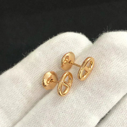 [Novalux]CHAINE SMALL EARRINGS GOLD AND SILVER