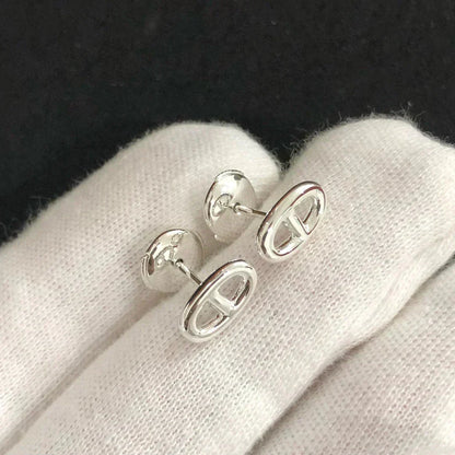 [Novalux]CHAINE SMALL EARRINGS GOLD AND SILVER
