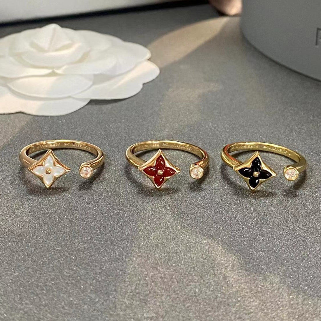 [Novalux]STAR 1 DIAMOND OPEN RING
