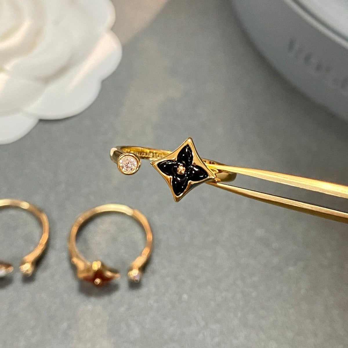 [Novalux]STAR 1 DIAMOND OPEN RING
