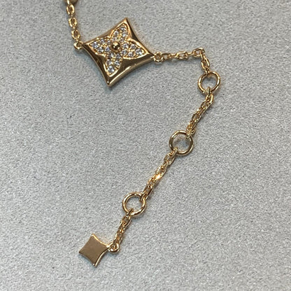 [Novalux]STAR AND SUN 4 MOTIFS GOLD DIAMONDS BRACELET