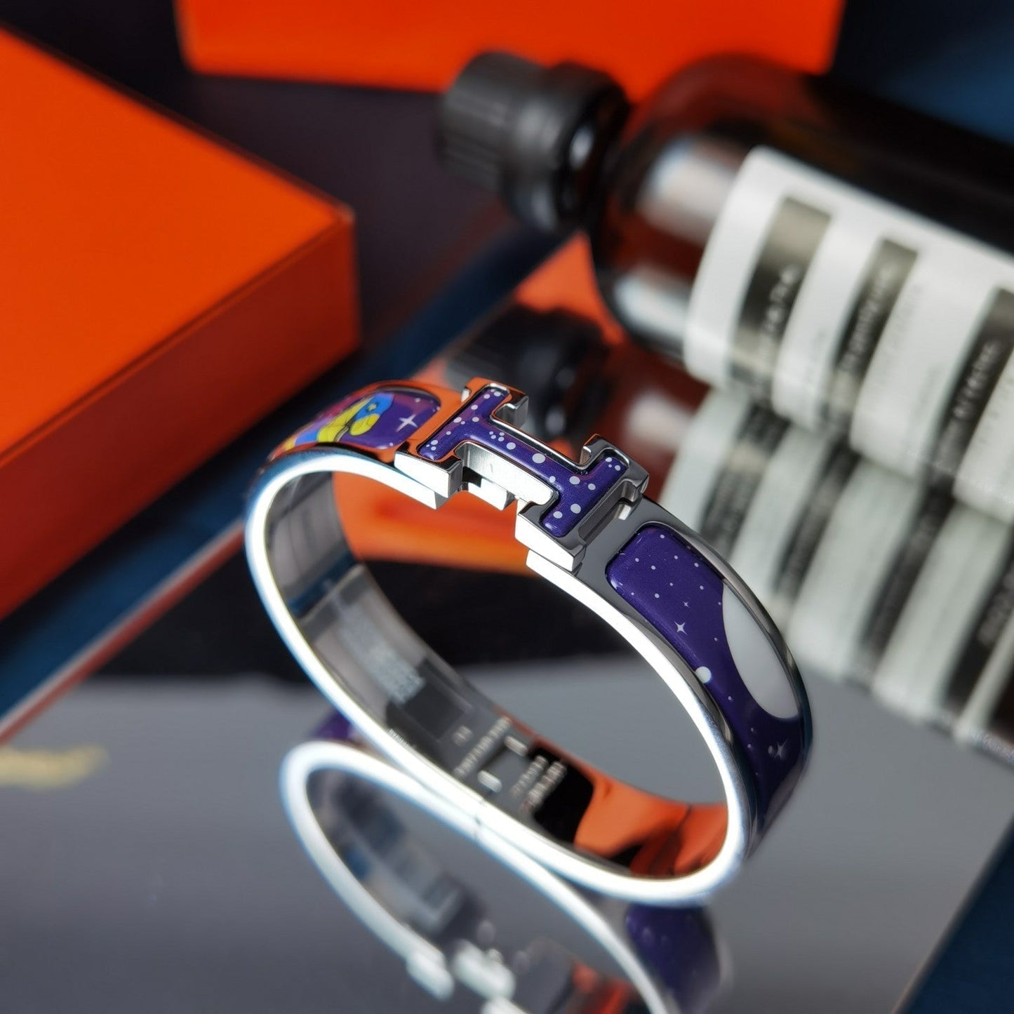 [Novalux]H STAR AND MOON BRACELET 12MM