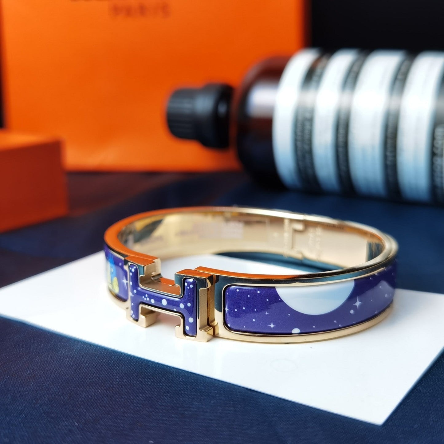 [Novalux]H STAR AND MOON BRACELET 12MM