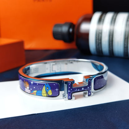 [Novalux]H STAR AND MOON BRACELET 12MM