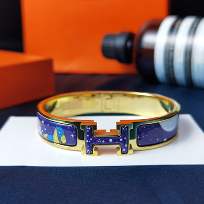 [Novalux]H STAR AND MOON BRACELET 12MM