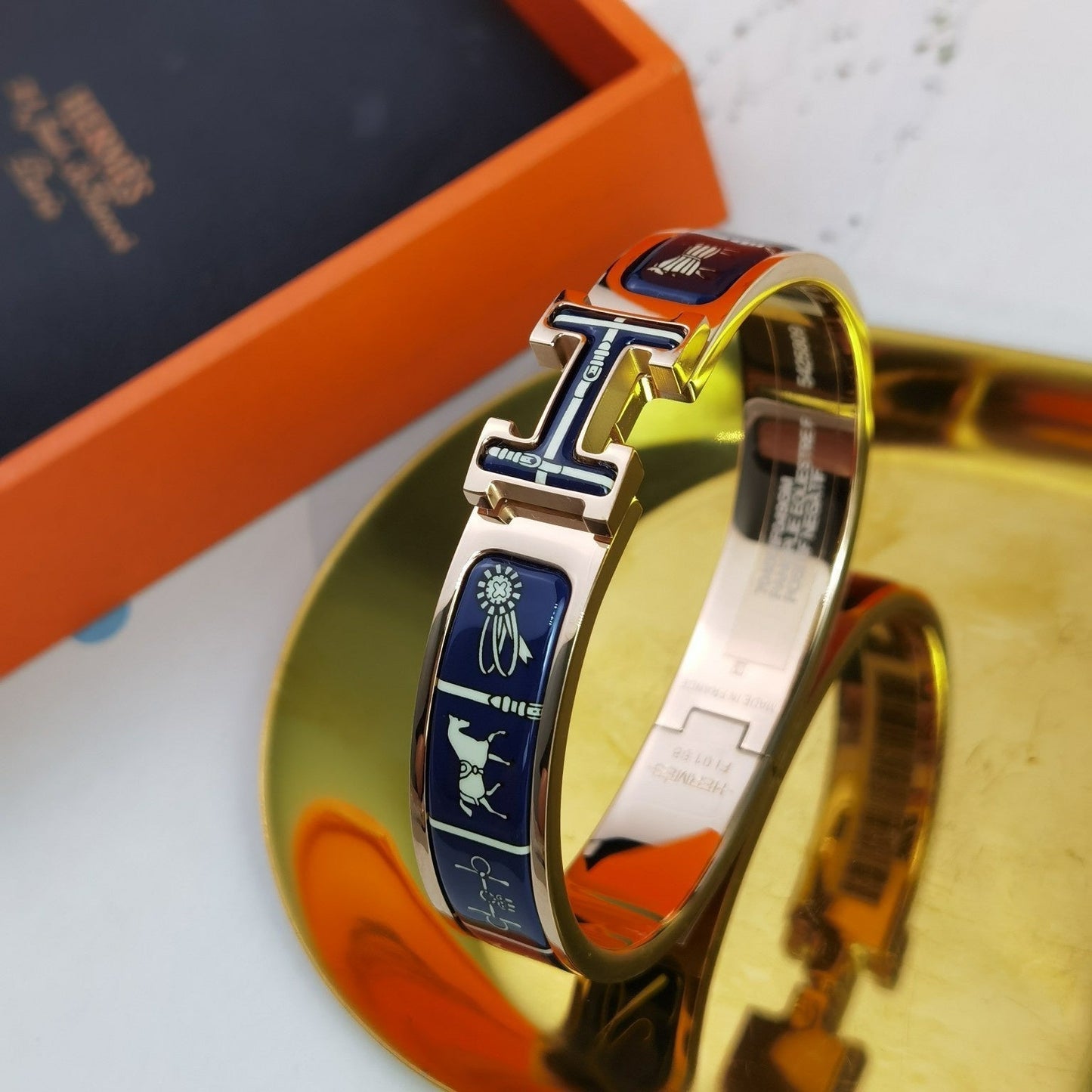 [Novalux]H COUVERTURES DARK BLUE BRACELET