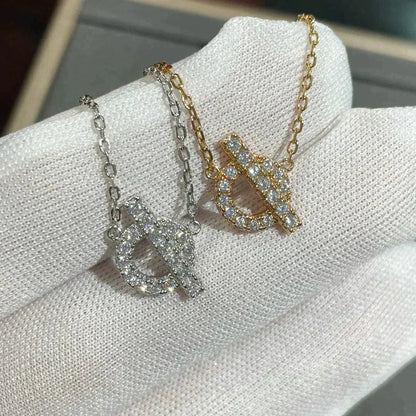 [Novalux]ECHAPEE NECKLACE DIAMOND