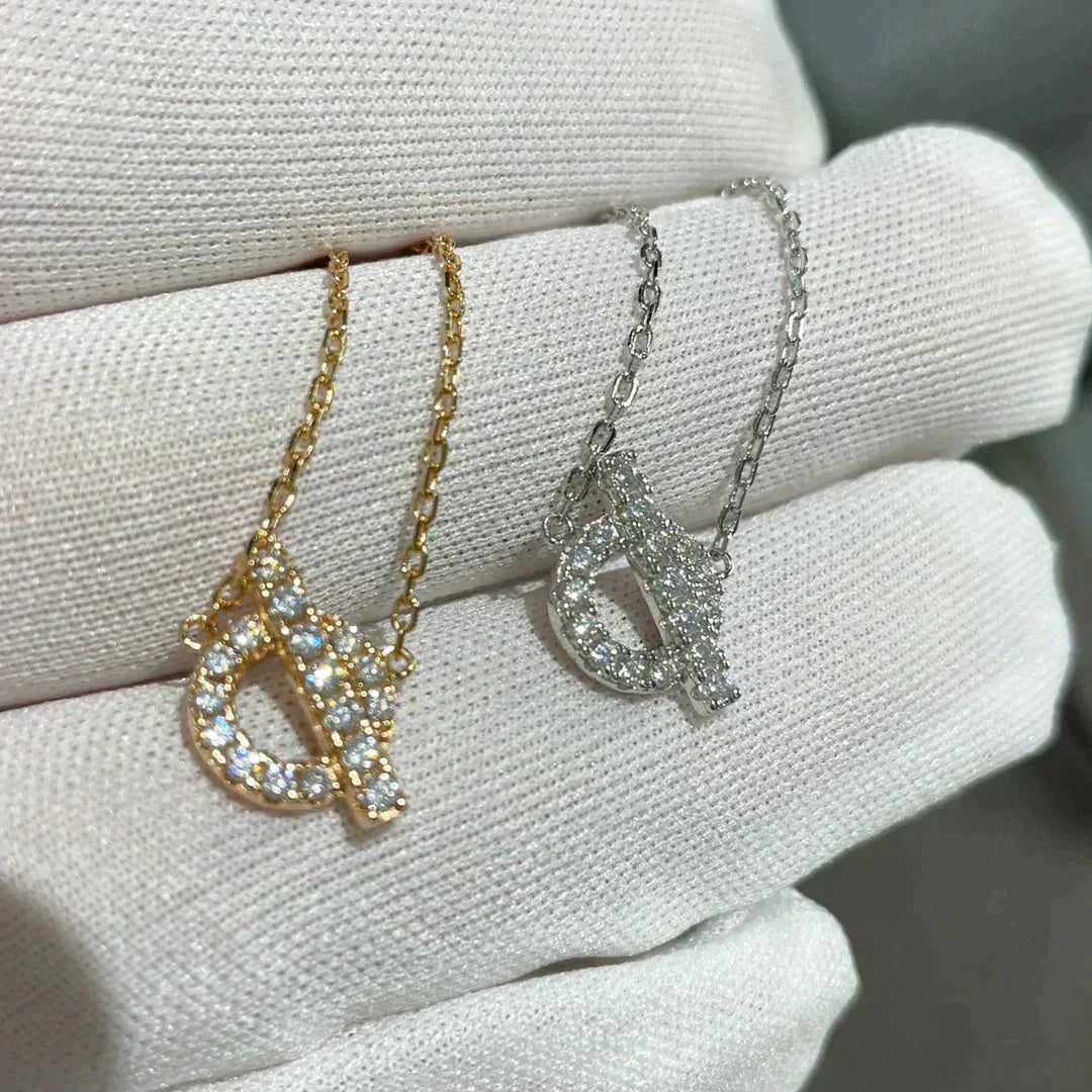 [Novalux]ECHAPEE NECKLACE DIAMOND