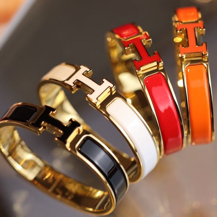 [Novalux]H BRACELET 12MM GOLD