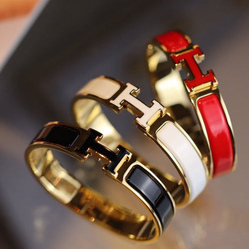 [Novalux]H BRACELET 12MM GOLD