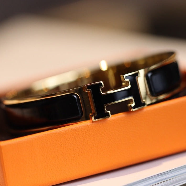 [Novalux]H BRACELET 12MM GOLD
