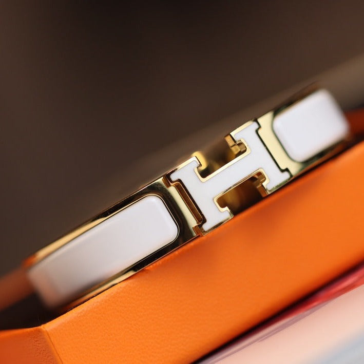 [Novalux]H BRACELET 12MM GOLD