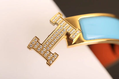 [Novalux]H CLOUD BLUE BRACELET GOLD DIAMOND