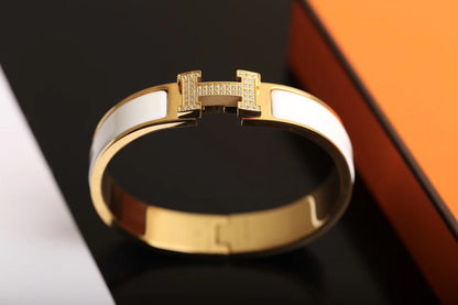 [Novalux]H BRACELET GOLD DIAMOND