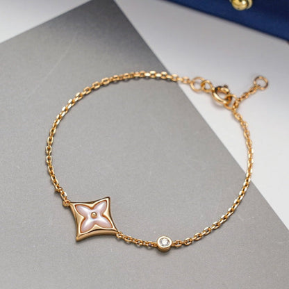 [Novalux]STAR 1 DIAMOND ROSE GOLD BRACELET