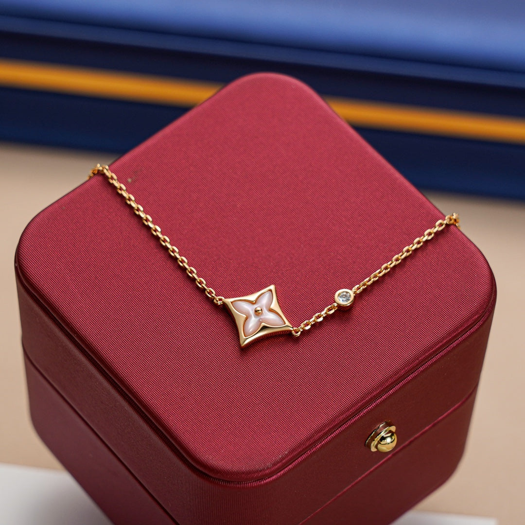 [Novalux]STAR 1 DIAMOND ROSE GOLD BRACELET