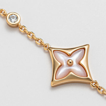 [Novalux]STAR 1 DIAMOND ROSE GOLD BRACELET