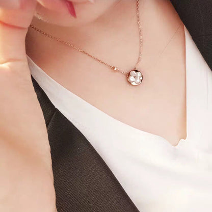 [Novalux]SUN MOP GOLD 1 DIAMOND NECKLACE
