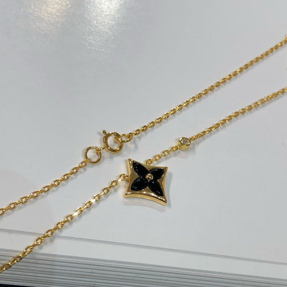 [Novalux]STAR BLACK MOP NECKLACE