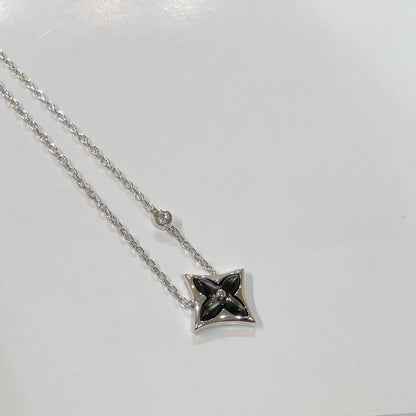 [Novalux]STAR BLACK MOP NECKLACE