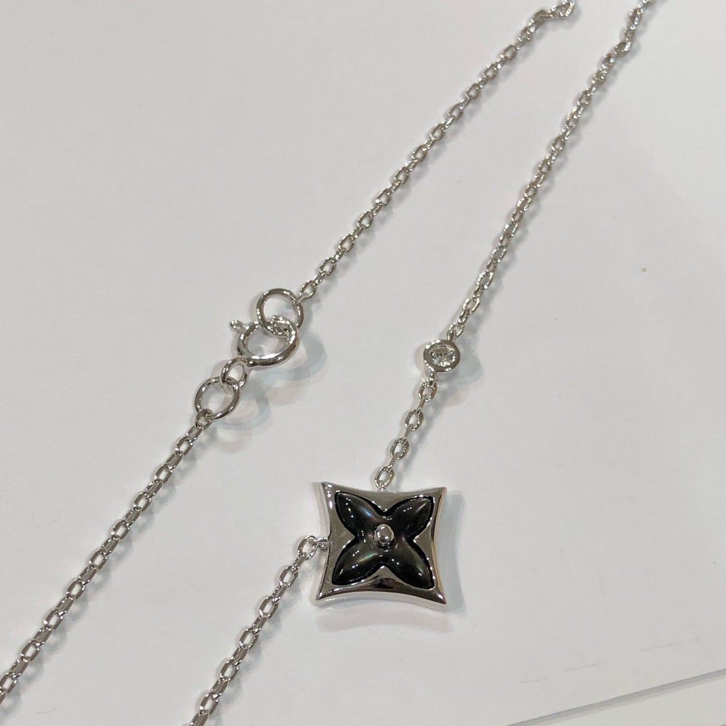 [Novalux]STAR BLACK MOP NECKLACE