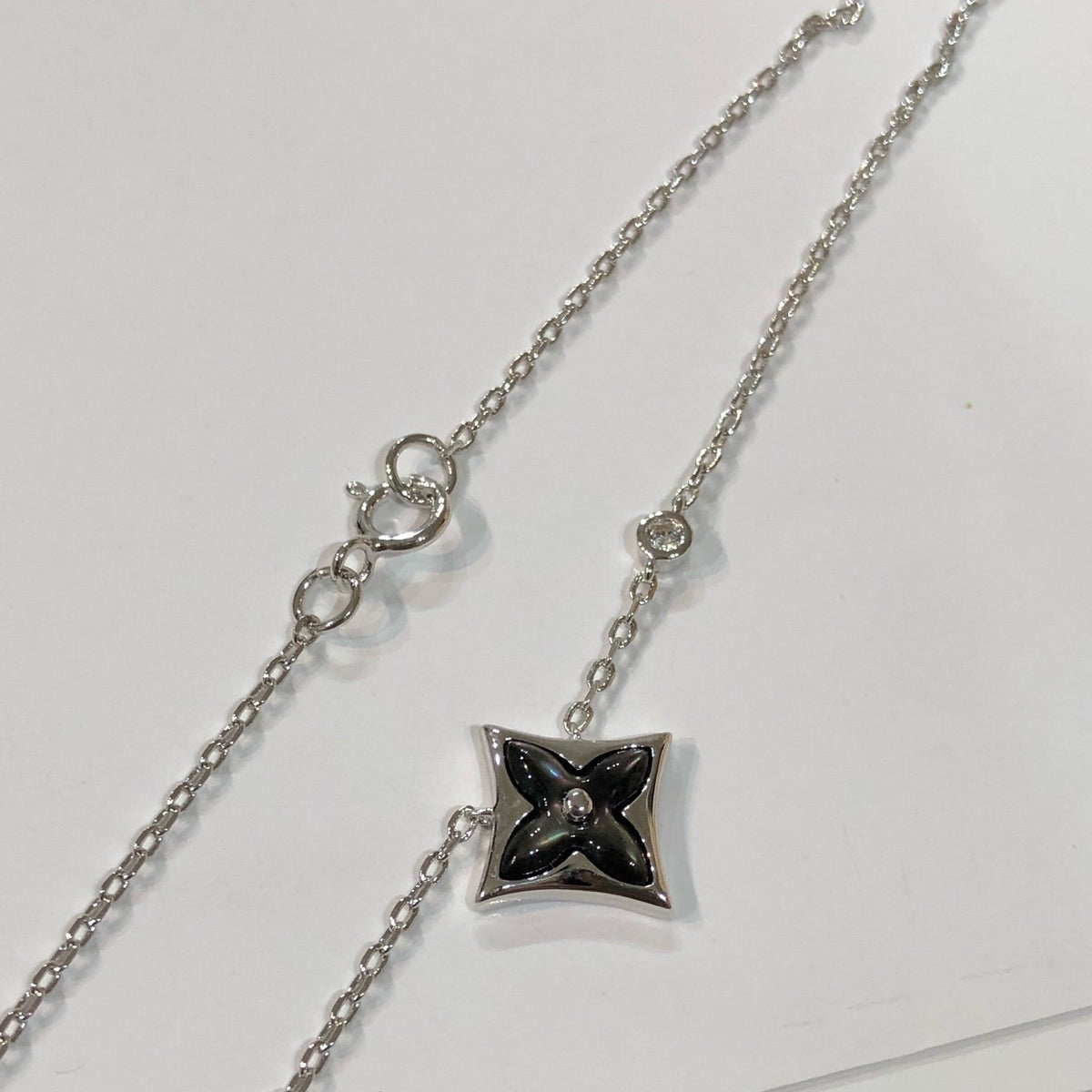 [Novalux]STAR BLACK MOP NECKLACE