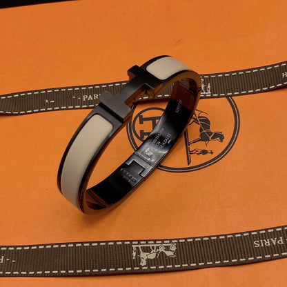 [Novalux]H BRACELET 12MM BLACK BEIGE CERAMIC