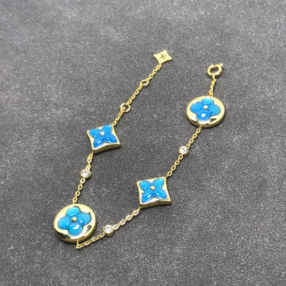 [Novalux]STAR AND SUN TURQUOISE 4 MOTIFS 3 DIAMONDS