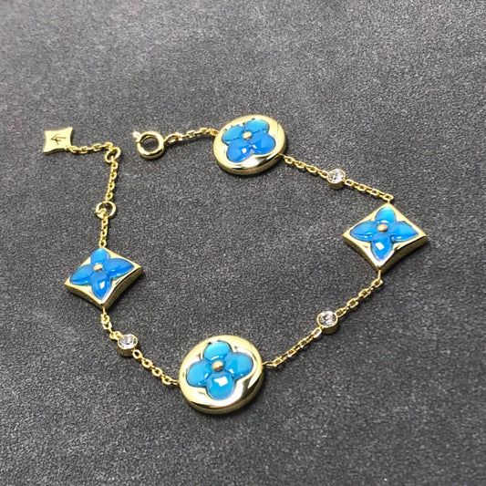 [Novalux]STAR AND SUN TURQUOISE 4 MOTIFS 3 DIAMONDS